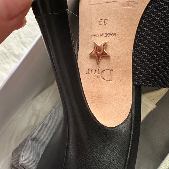 Christian Dior J'Ador Slingback Pump Fabric and Ribbon heel - Picture 3 of 13